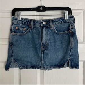 Weekday Parade Denim Mini Skirt 🌼
